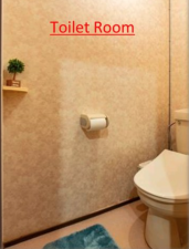 神戸市須磨区妙法寺、土地のトイレ画像です