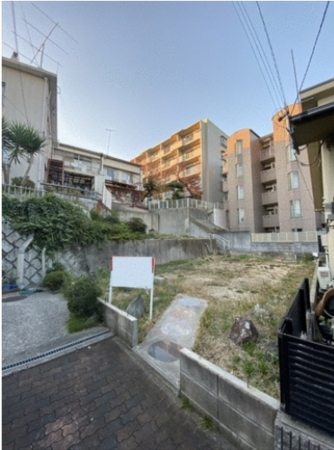 神戸市須磨区千守町、土地の画像です