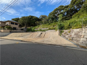 神戸市須磨区北落合、土地の画像です