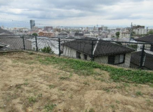 神戸市須磨区上細沢町、土地の外観画像です