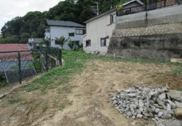 神戸市須磨区上細沢町、土地の外観画像です