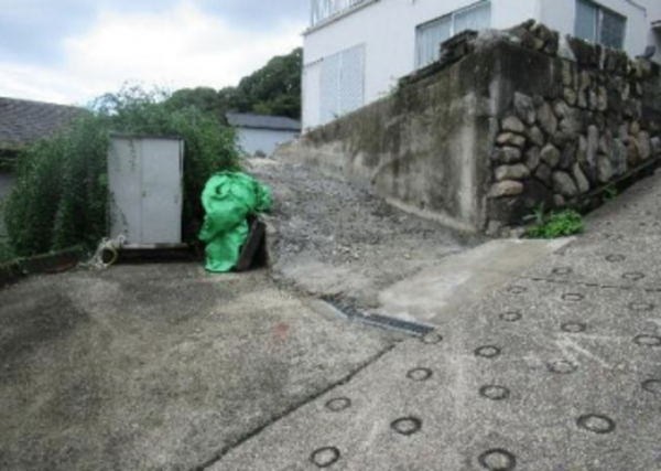 神戸市須磨区上細沢町、土地の外観画像です