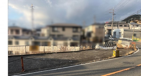 神戸市須磨区妙法寺、土地の画像です