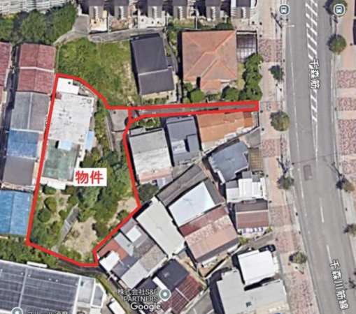 神戸市須磨区千守町、土地の外観画像です