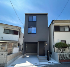 神戸市須磨区多井畑、新築一戸建ての外観画像です