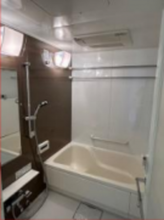 神戸市須磨区潮見台町、中古マンションの風呂画像です