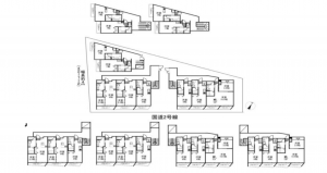 神戸市須磨区須磨浦通、収益物件/マンションの間取り画像です