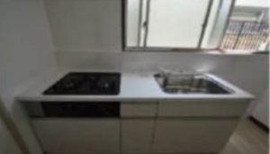 神戸市須磨区大田町、中古マンションのキッチン画像です