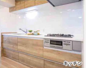 神戸市須磨区中落合、中古マンションのキッチン画像です