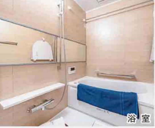 神戸市須磨区中落合、中古マンションの風呂画像です