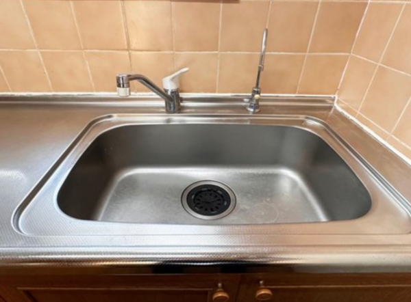 神戸市須磨区高倉台、中古マンションのキッチン画像です