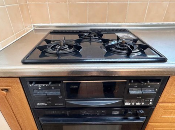 神戸市須磨区高倉台、中古マンションのキッチン画像です