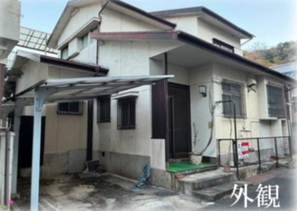 神戸市須磨区妙法寺、中古一戸建ての外観画像です