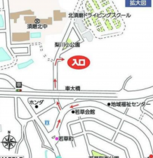 神戸市須磨区車、土地の地図画像です