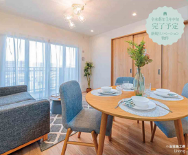 神戸市須磨区竜が台、中古マンションの居間画像です