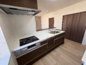 神戸市須磨区横尾、中古マンションのキッチン画像です