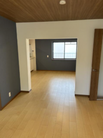 神戸市須磨区横尾、中古マンションの居間画像です