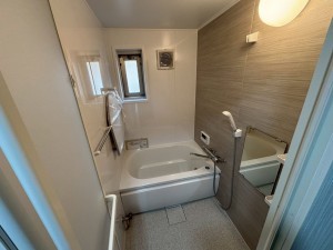 神戸市須磨区菅の台、中古マンションの風呂画像です