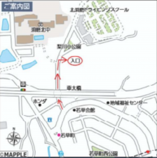 神戸市須磨区白川、新築一戸建ての地図画像です