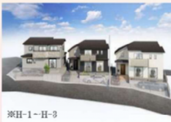 神戸市須磨区白川、新築一戸建ての外観画像です