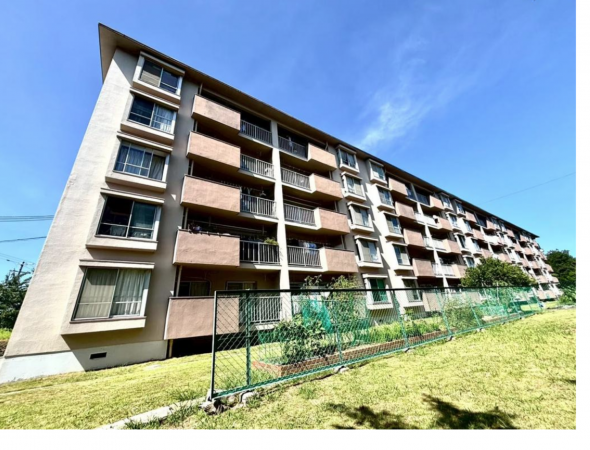 神戸市須磨区友が丘、中古マンションの外観画像です