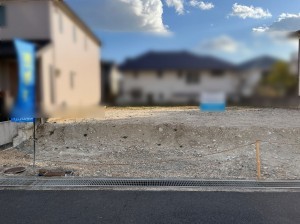 神戸市須磨区北落合、土地の前面道路を含む現地写真画像です