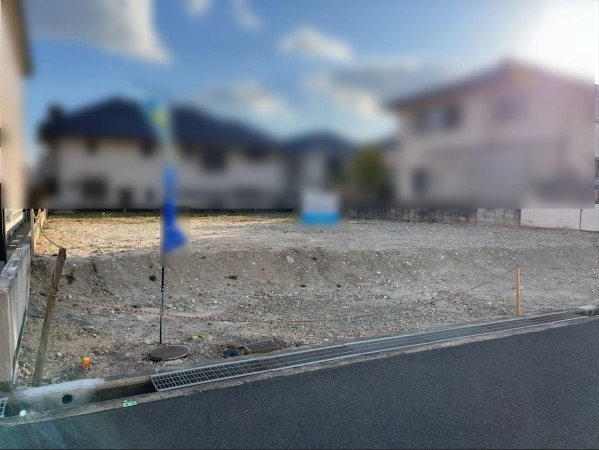 神戸市須磨区北落合、土地の前面道路を含む現地写真画像です