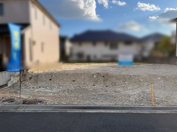 神戸市須磨区北落合、土地の前面道路を含む現地写真画像です