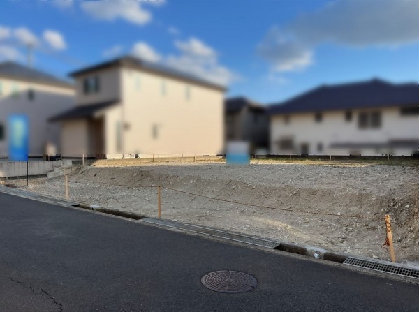 神戸市須磨区北落合、土地の前面道路を含む現地写真画像です