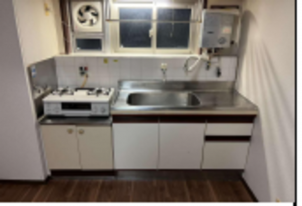 神戸市須磨区高倉台、中古マンションのキッチン画像です