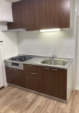 神戸市須磨区白川台、中古マンションのキッチン画像です