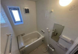 神戸市須磨区高倉台、中古マンションの風呂画像です