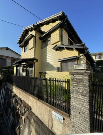 神戸市須磨区緑が丘、中古一戸建ての外観画像です