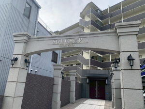 神戸市須磨区車、中古マンションの外観画像です