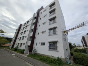 神戸市須磨区高倉台、中古マンションの外観画像です