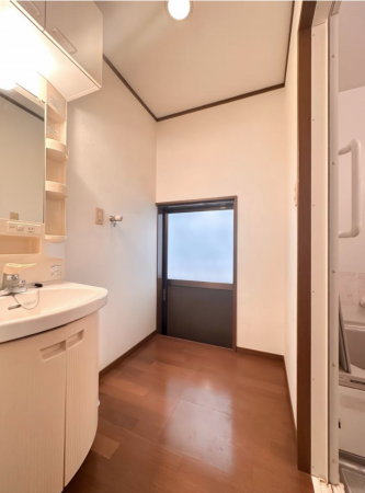 神戸市須磨区妙法寺、中古一戸建ての洗面画像です