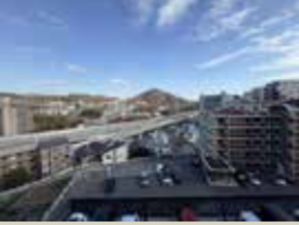 神戸市須磨区道正台、中古マンションのバルコニー画像です