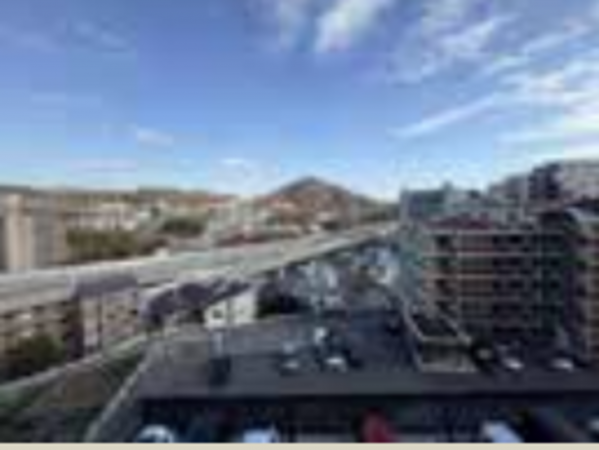 神戸市須磨区道正台、中古マンションのバルコニー画像です