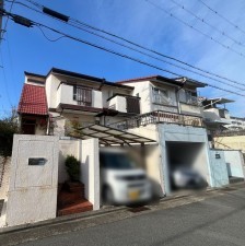 神戸市須磨区神の谷、中古一戸建ての外観画像です