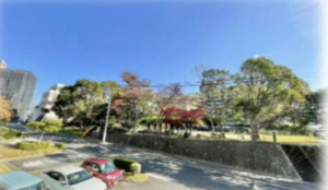 神戸市須磨区北落合、中古マンションの駐車場画像です