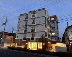 神戸市須磨区村雨町、中古マンションの外観画像です