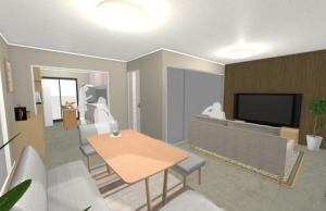 神戸市須磨区横尾、中古マンションの内装画像です