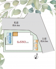 神戸市須磨区関守町、新築一戸建ての間取り画像です