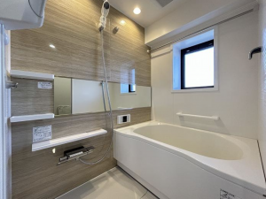 神戸市須磨区道正台、中古マンションの風呂画像です