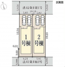 神戸市須磨区白川台、新築一戸建ての間取り画像です