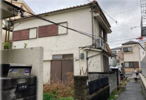 神戸市須磨区行幸町、中古一戸建ての外観画像です