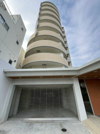 神戸市須磨区飛松町、中古マンションの外観画像です