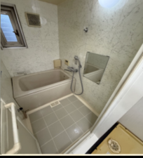 神戸市須磨区高倉台、中古マンションの風呂画像です