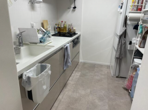 神戸市須磨区大池町、中古マンションのキッチン画像です