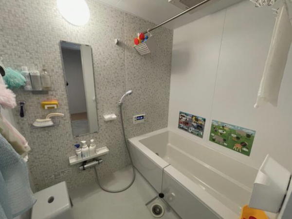 神戸市須磨区大池町、中古マンションの風呂画像です